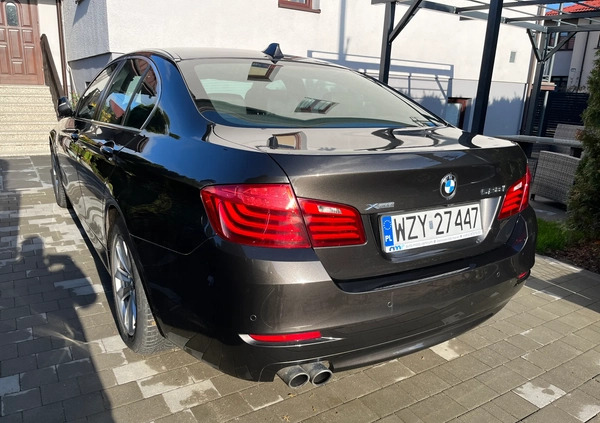 BMW Seria 5 cena 62000 przebieg: 88000, rok produkcji 2014 z Żyrardów małe 154